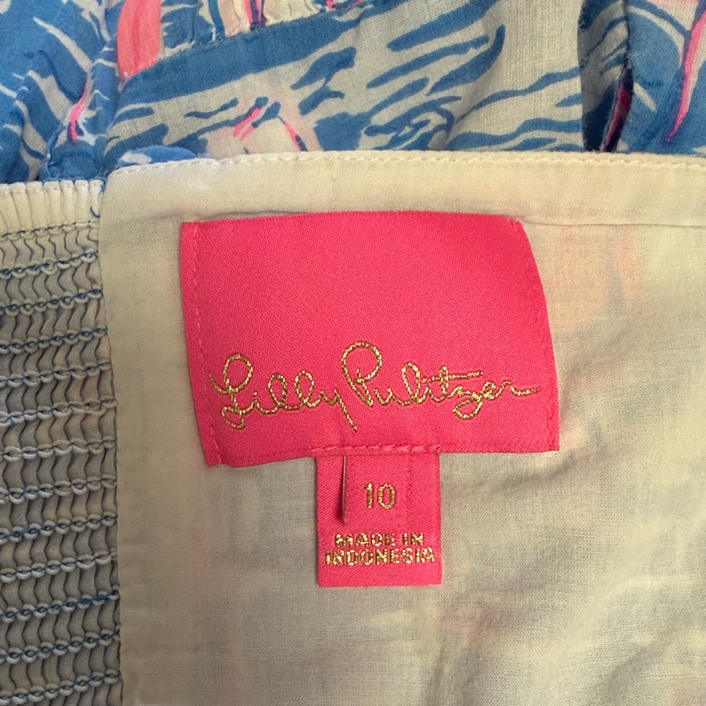 Lilly Pulitzer Analeese Dress 
Zanzibar Blue Boatylicious - Picture 9 of 12